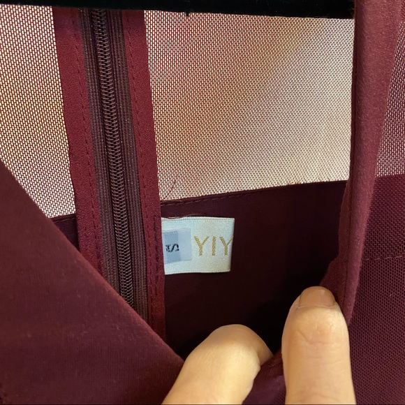 Burgandy dress for work! New with tag - Picture 4 of 4